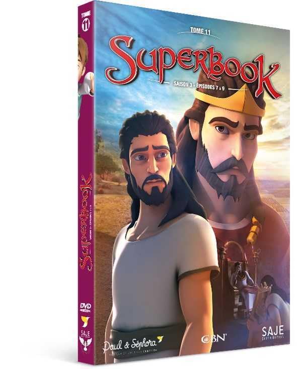 Superbook Tome 11 : Saison 3, épisodes 7 à 9 dvd