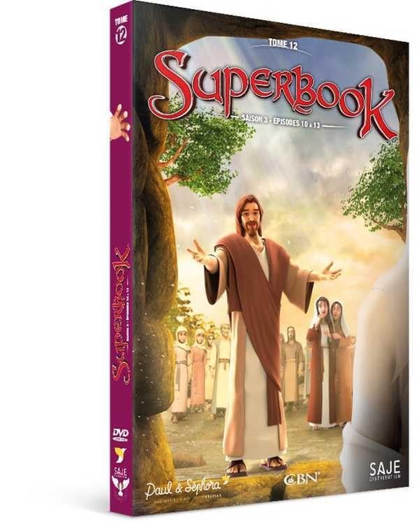 Superbook Tome 12 : Saison 3, épisodes 10 à 13 dvd