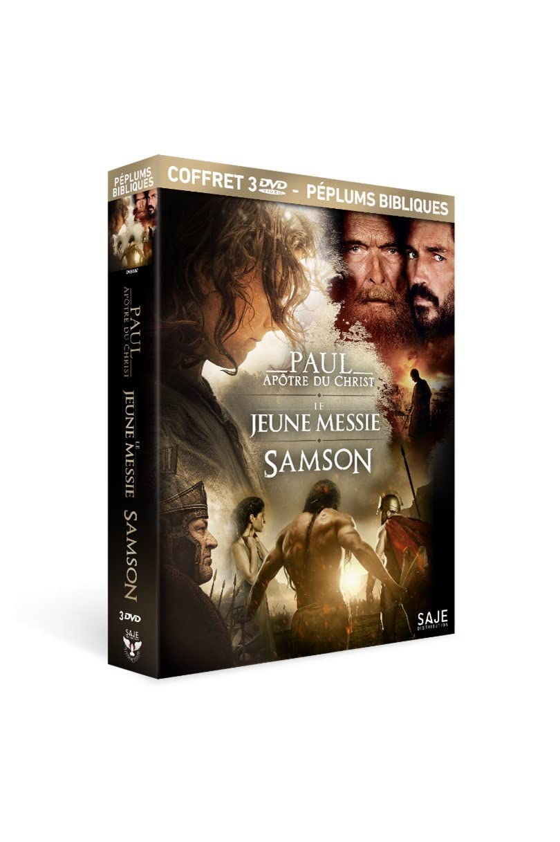 Péplums bibliques - coffret 3 films Films