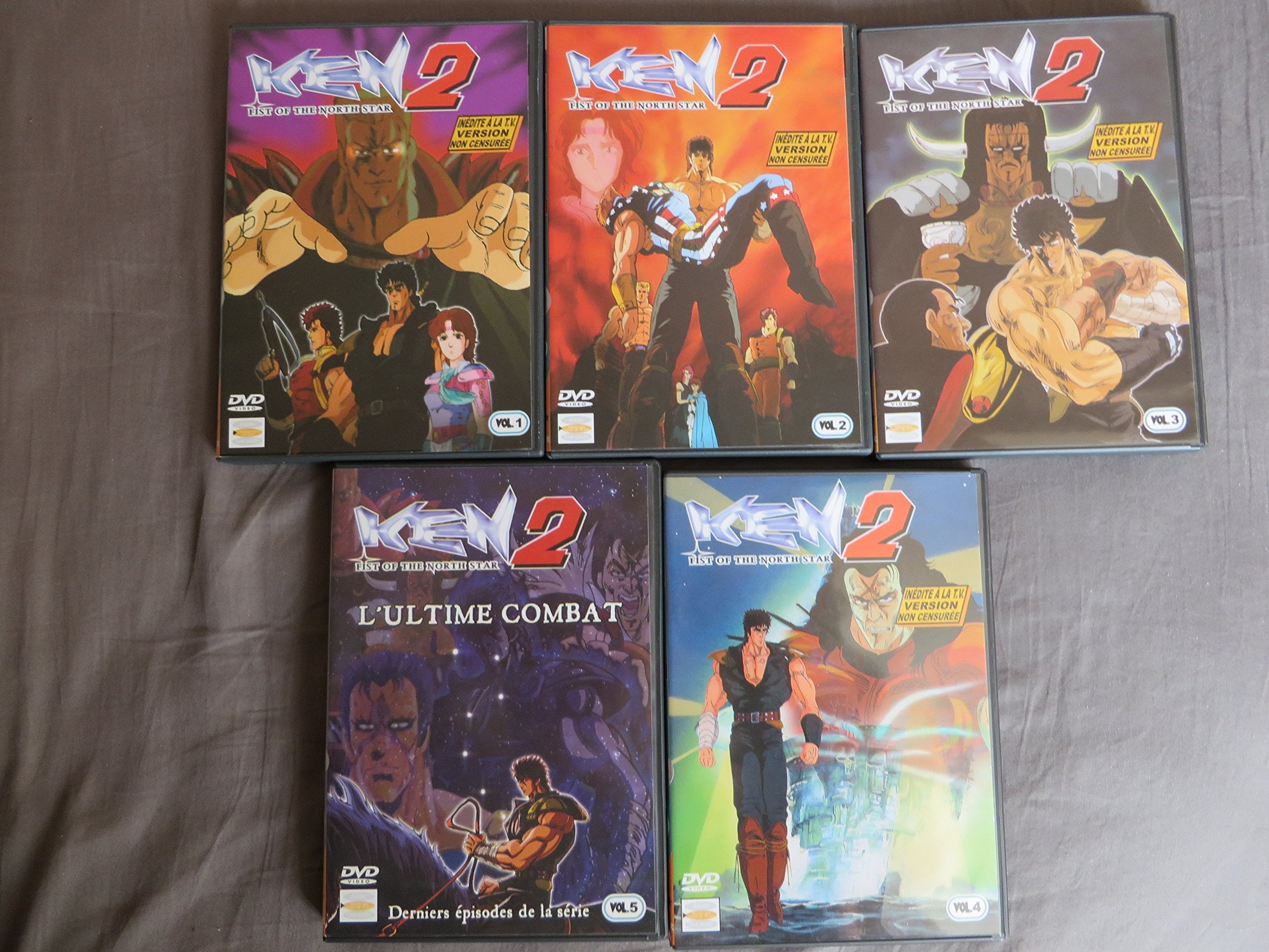 KEN 2, Fist of the North Star - Vol.1 à 5 - Coffret Édition Limitée 5 DVD Films