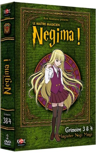 Negima le maitre magicien, box 2 - Edition 2 DVD + 1 Livret + 5 Cartes Negima Movies