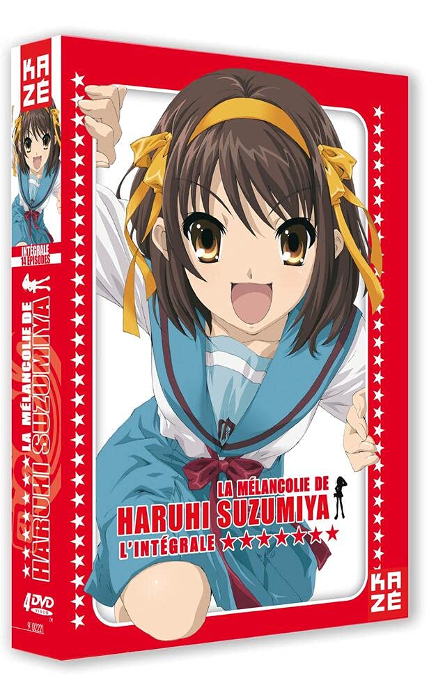 MELANCOLIE DE HARUHI SUZUMIYA (LA) - SAISON 1 - 4 DVD dvd