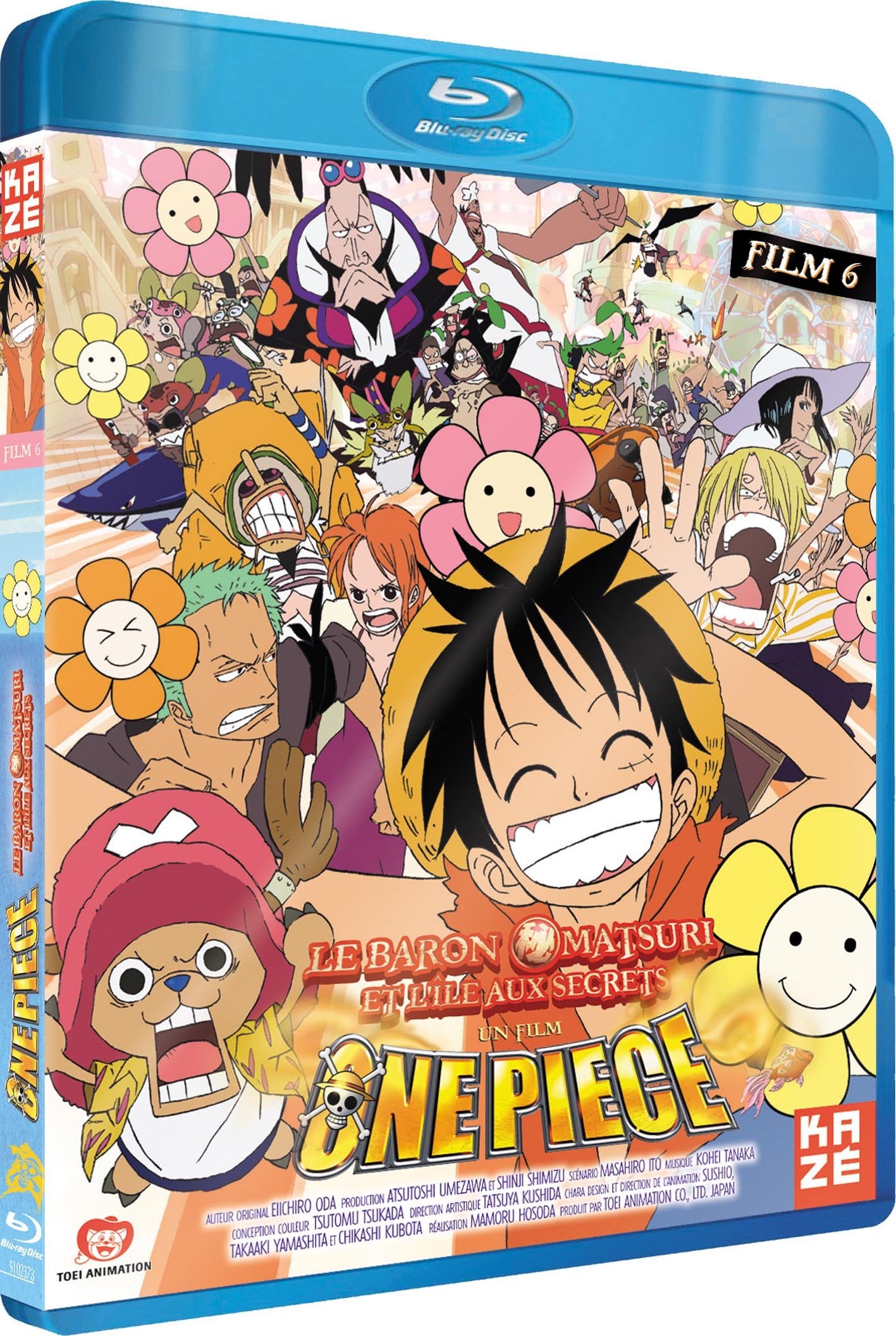 One Piece-Le Film 6 : Le Baron Omatsuri et l'île aux Secrets dvd