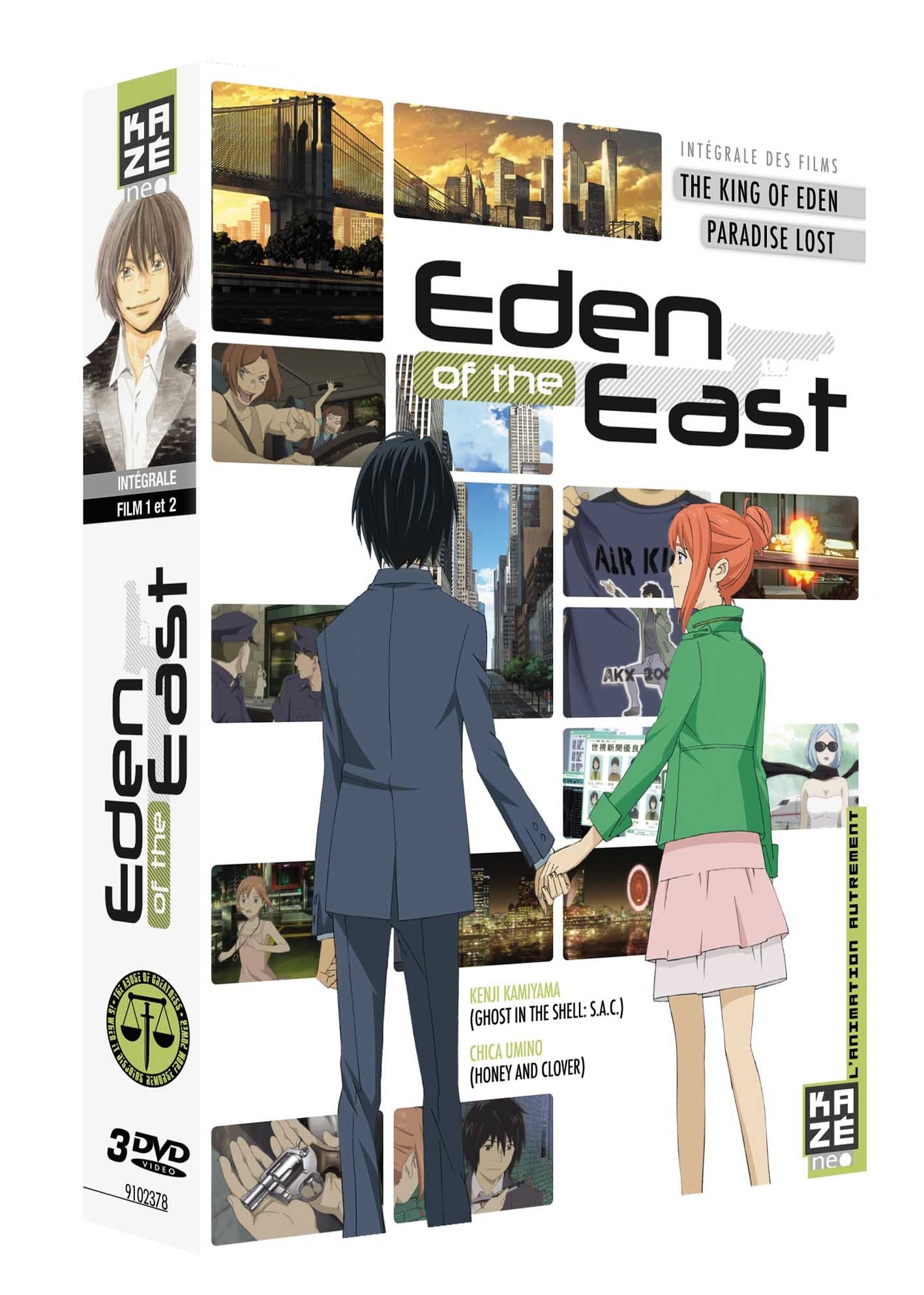 Eden of the east - intégrale des Films (The King of Eden et Paradise Lost) Movies