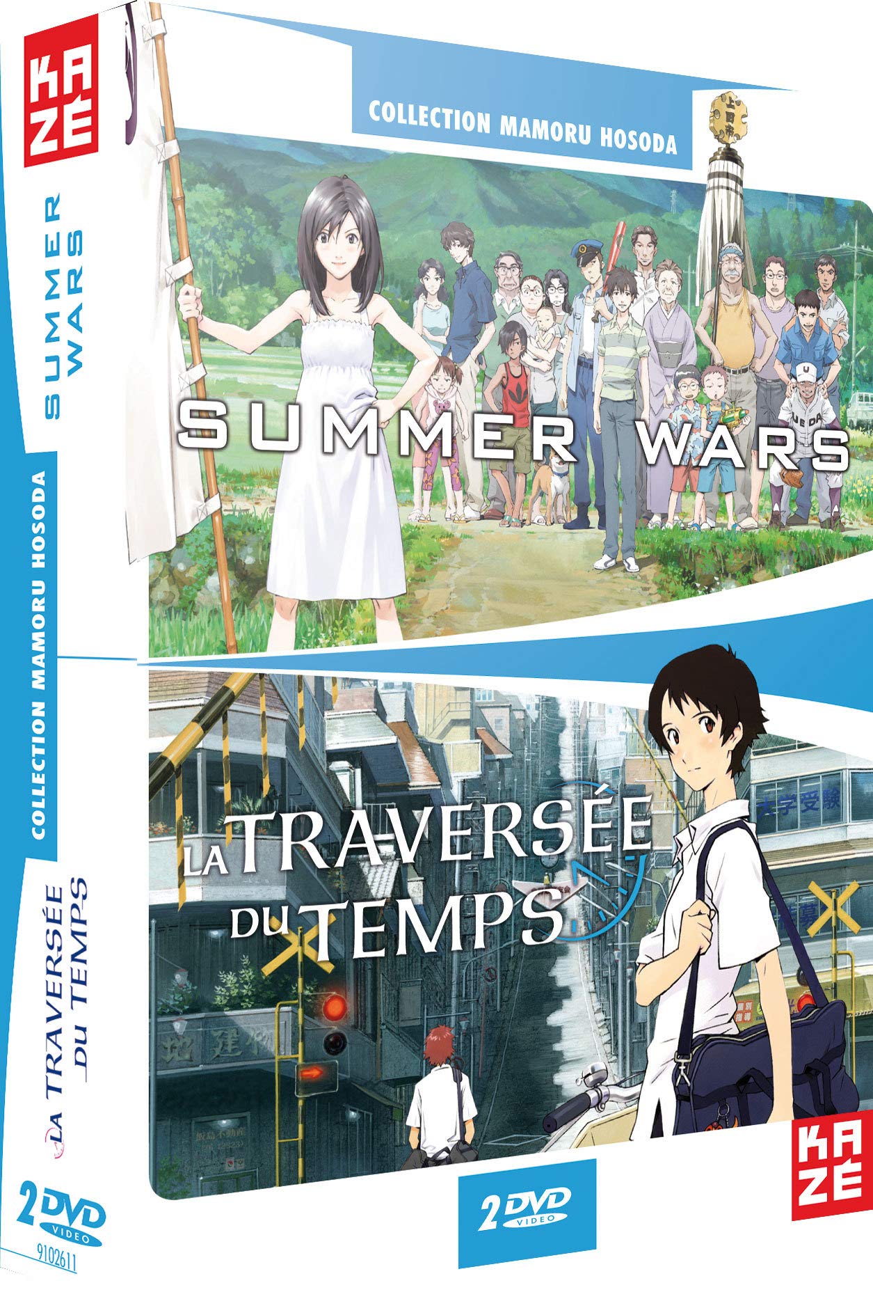 Coffret mamoru hosoda : la traversée du temps ; summer wars Films