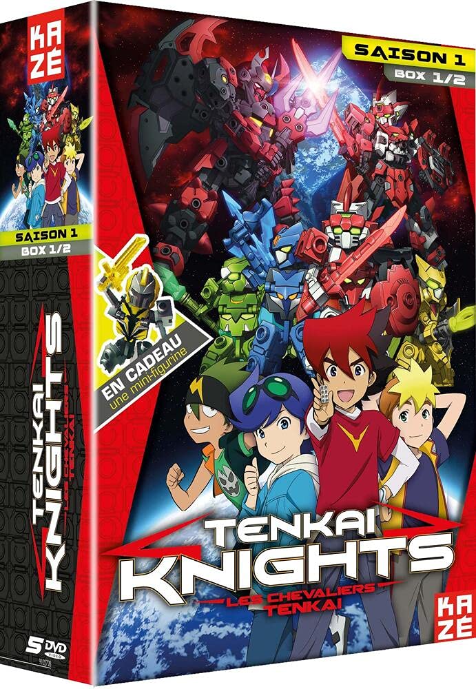 Tenkai Knights : Les Chevaliers Tenkai - Saison 1, Box 1/2 dvd