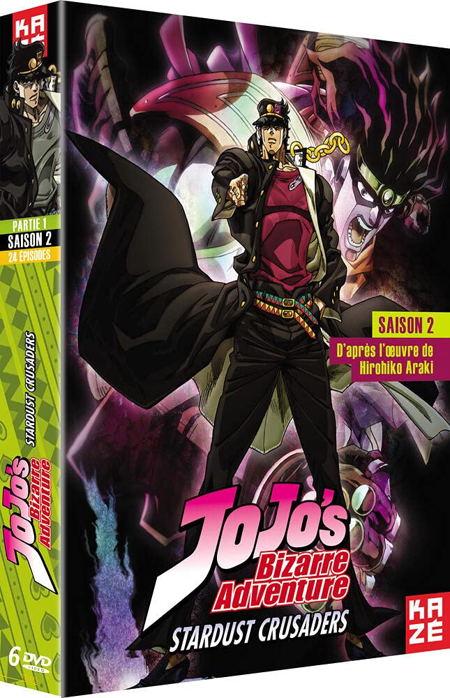 Coffret jojo's bizarre adventure, stardust crusaders, saison 2, vol. 1, 24 épisodes Films