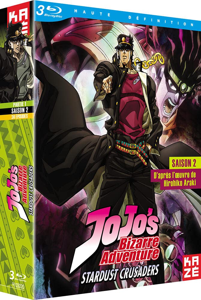 JoJo's Bizarre Adventure - Saison 2 - Partie 1/2 - Edition Collector Films