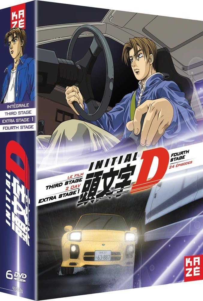 Initial D - Intégrale Third Stage (Le Film) + Extra Stage 1 (2 OAV) + Fourth Stage dvd