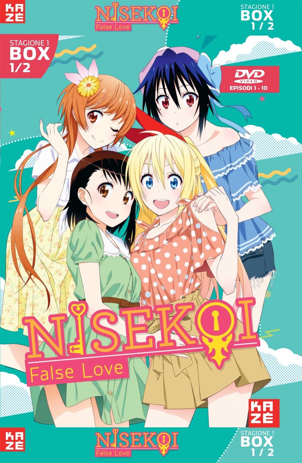 Nisekoi - False Love - Stagione 01 #01 (Eps 01-10) (2 Dvd) (1 DVD) Books