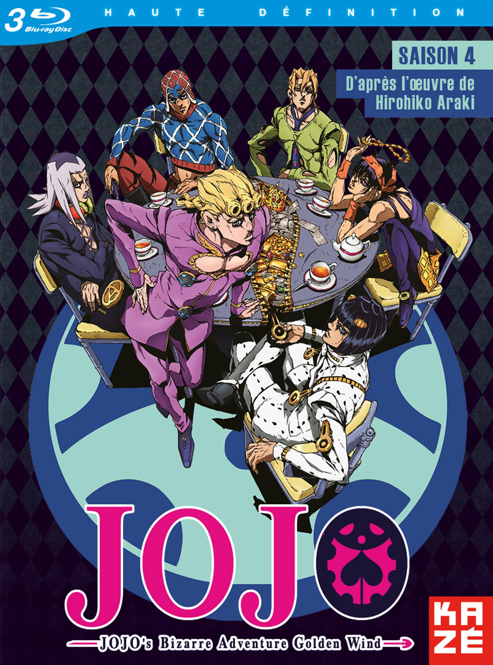 Jojo's bizarre adventure : golden wind, saison 4, partie 1/2 Films