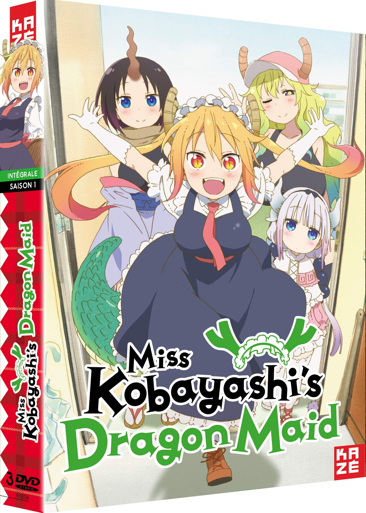 Miss Kobayashi's Dragon Maid-Saison 1 dvd