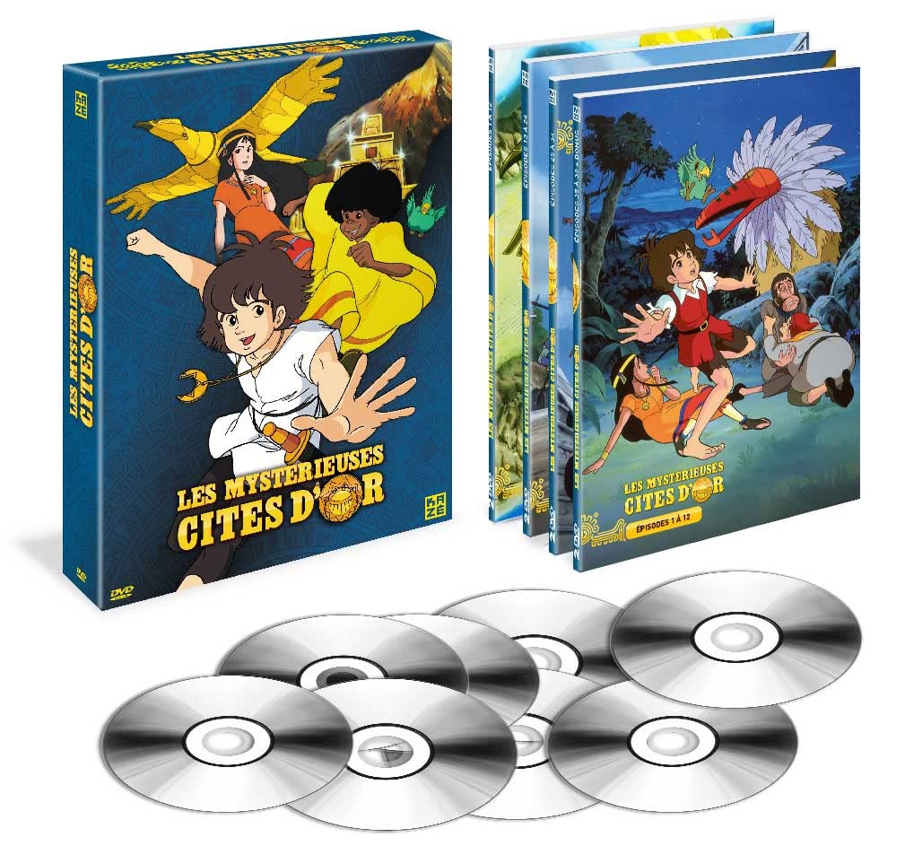 Les mystérieuses Cités d'Or - Saison 1- 8 DVD dvd