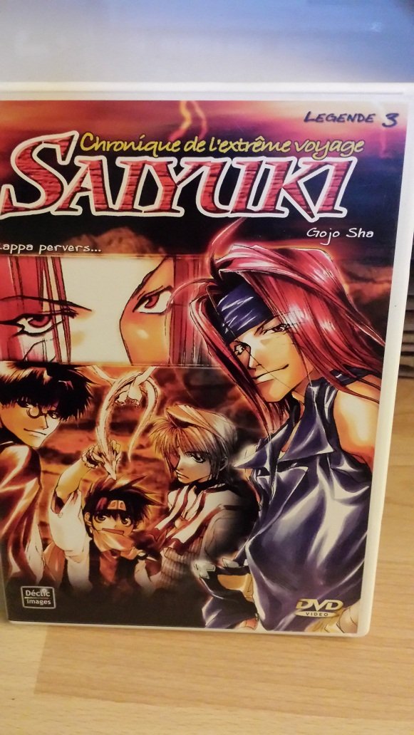 Chroniques de l'extrême voyage Saiyuki - Vol.3 (5 épisodes) dvd