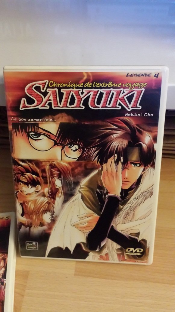 Chroniques de l'extrême voyage Saiyuki - Vol.4 (5 épisodes) dvd