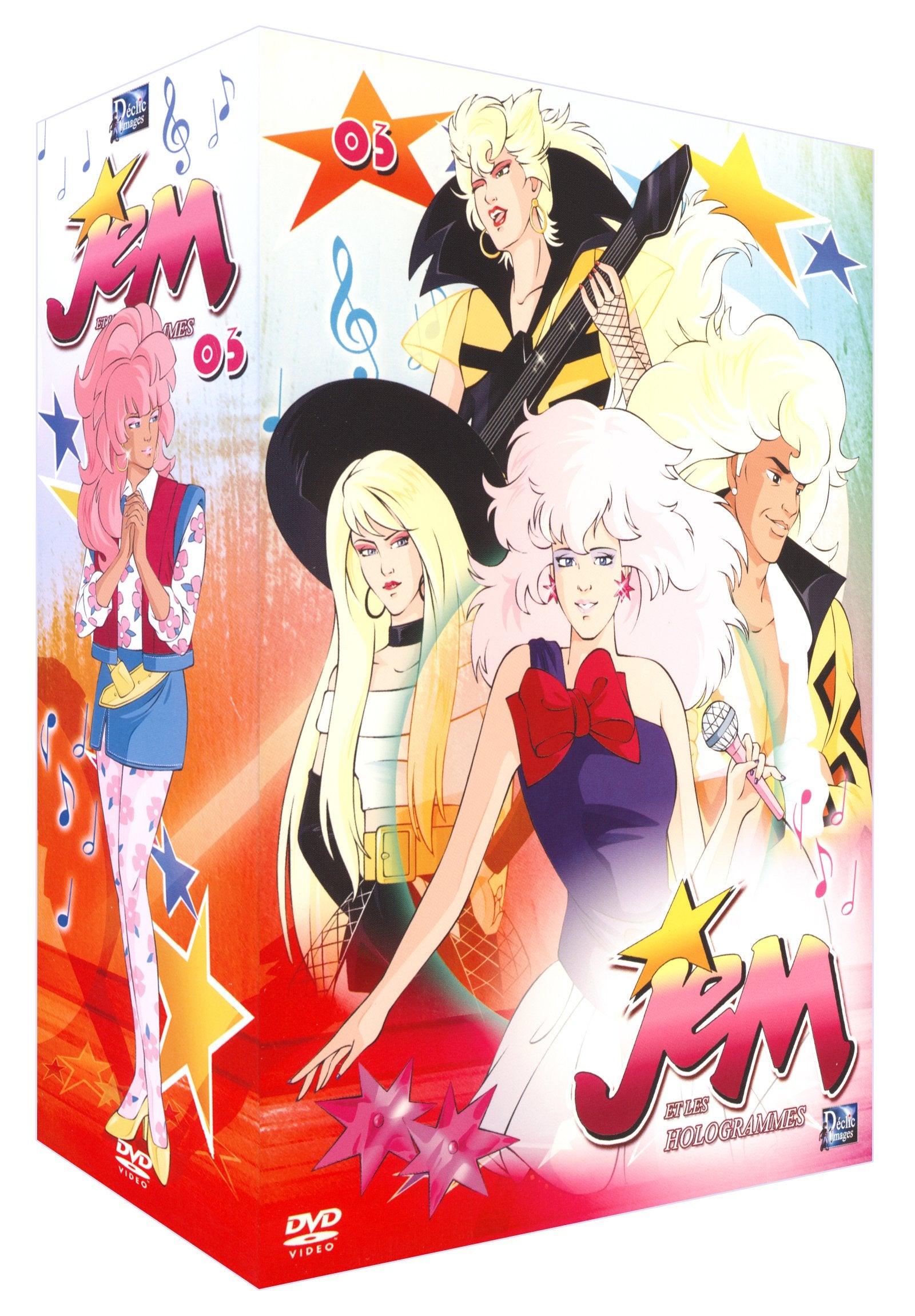 Jem et les Hologrammes - Partie 3 - Coffret 4 DVD - VF dvd