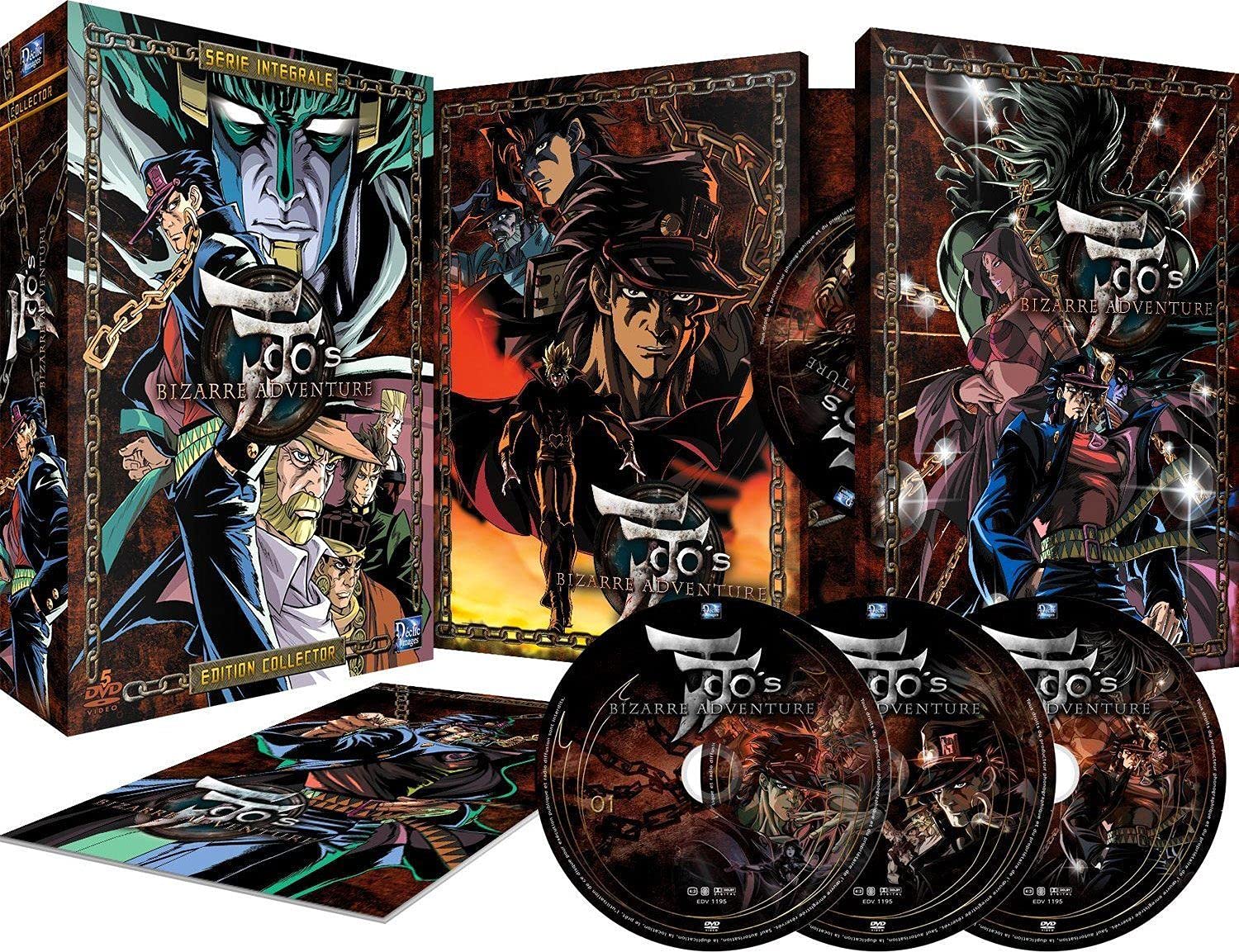 JOJOS BIZARRE ADVENTURE INTEGRALE ED. COLLECTOR (5 DVD Livret) Films
