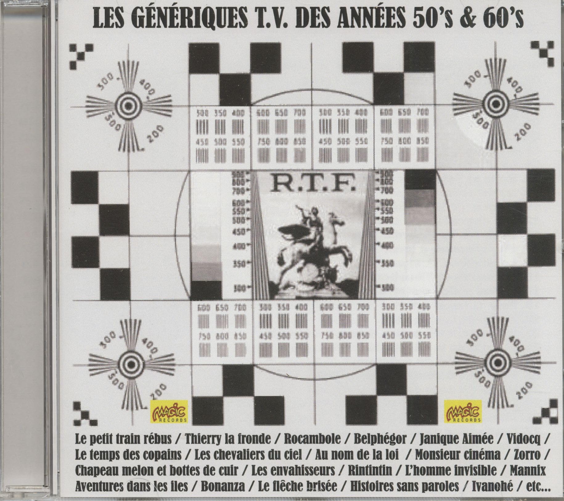 Les Génériques T.V. Des Années 50's & 60's (CD) Music