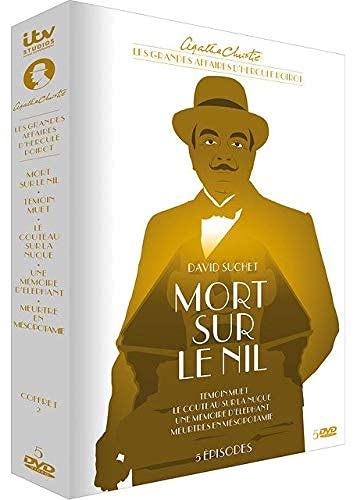Agatha Christie : Les grandes affaires d'H. Poirot - Coffret 2 - Coffret 5 DVD dvd