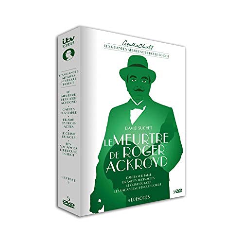 Agatha Christie : Les grandes affaires d'H. Poirot - Coffret 5 - 5 DVD dvd