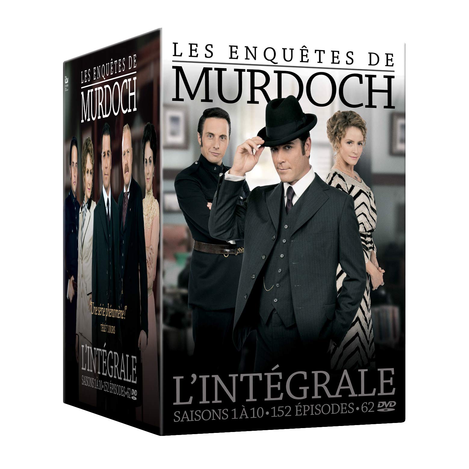 Les Enquêtes de Murdoch - L'intégrale - Saisons 1 à 10 - Coffret 62 DVD dvd