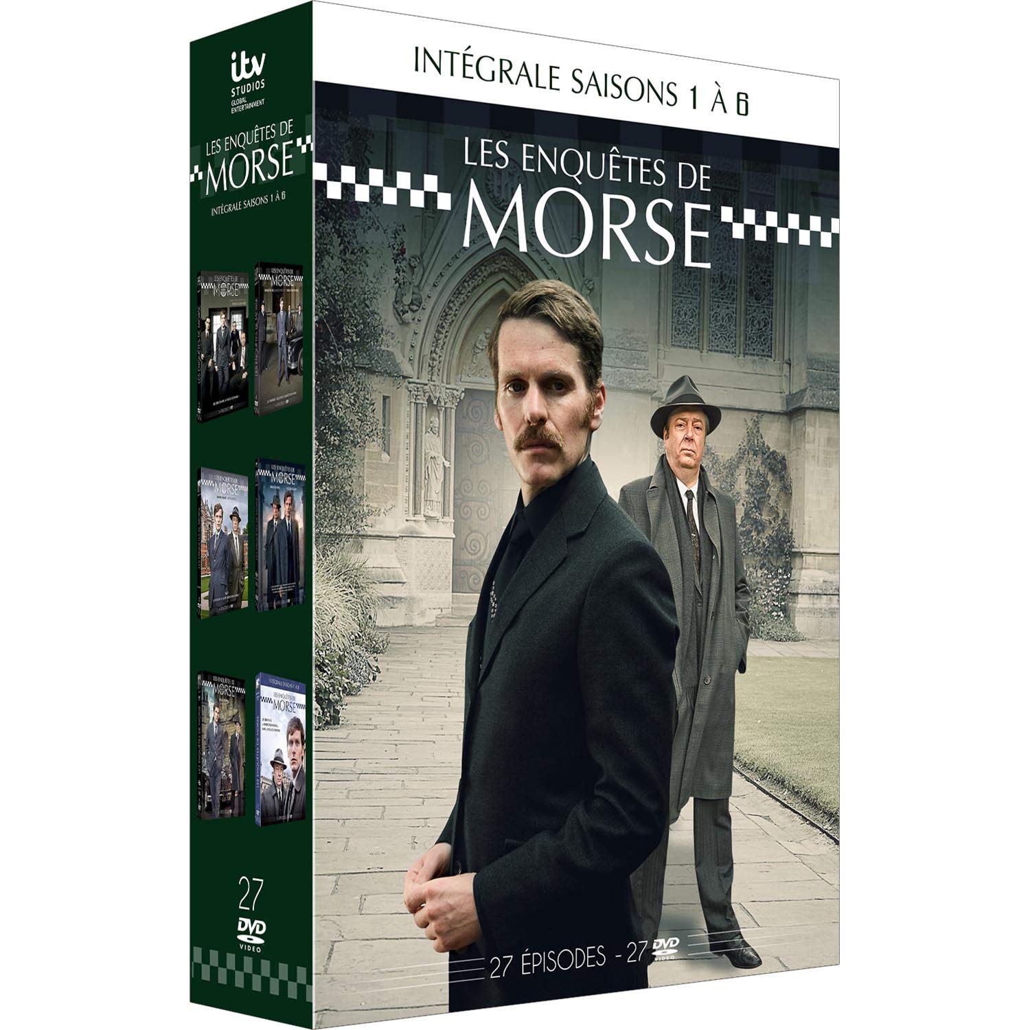 Les Enquêtes de Morse-Intégrale Saisons 1 à 6 dvd