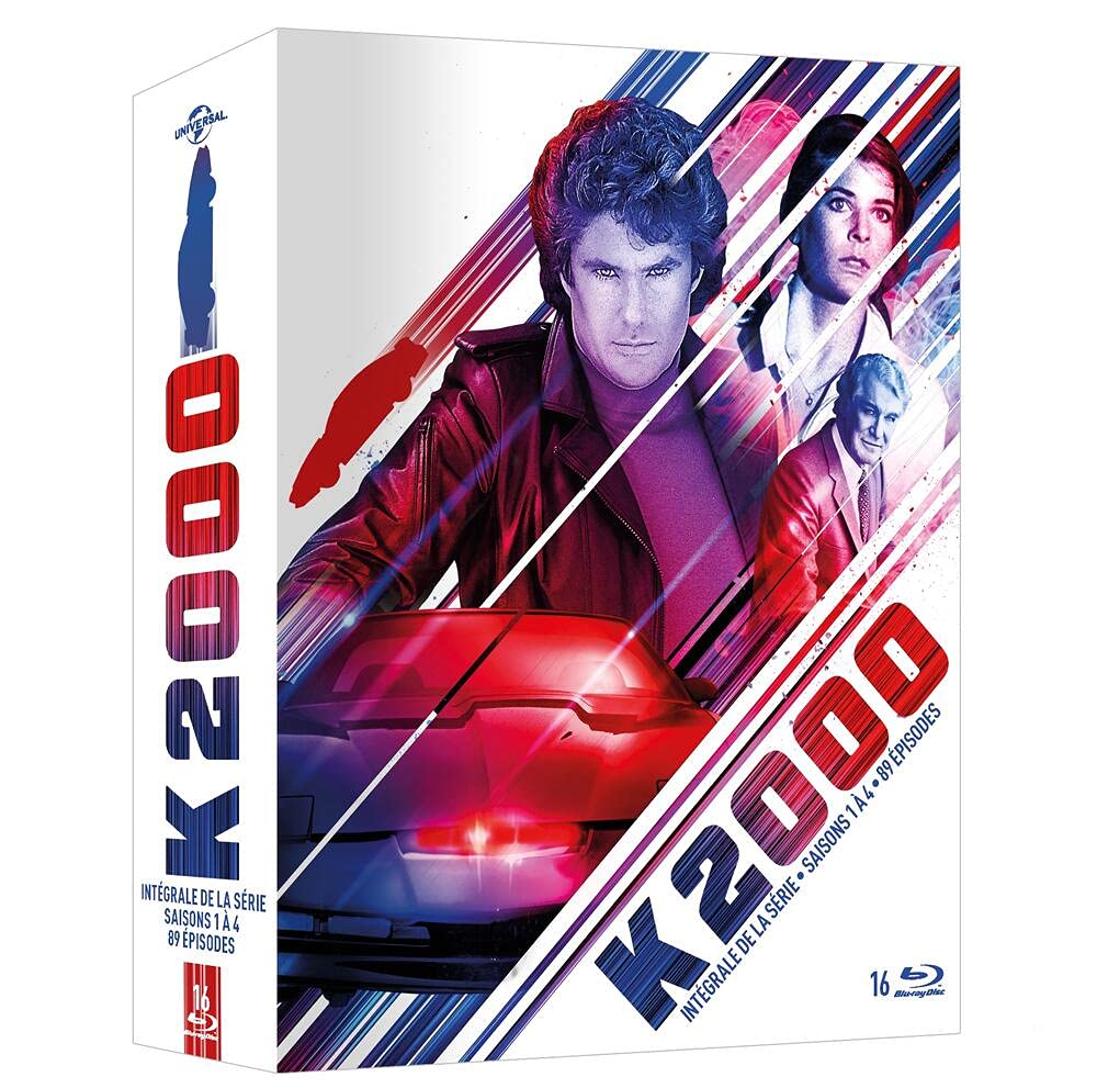 K 2000, l'intégrale de la série TV - 16 Blu-Ray + 1 livret 96 pages dvd