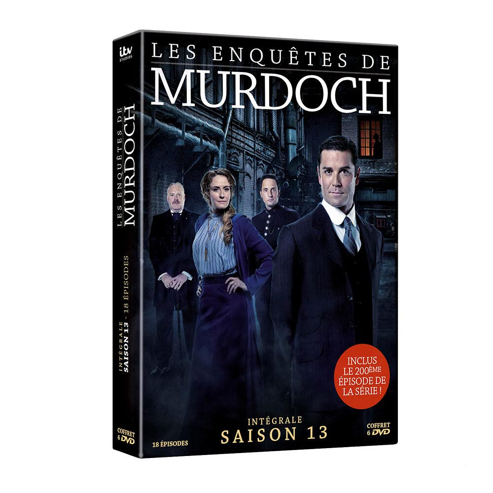 Edition française officielle - Les Enquêtes de Murdoch - Intégrale saison 13 - Coffret 6 DVD Box sets