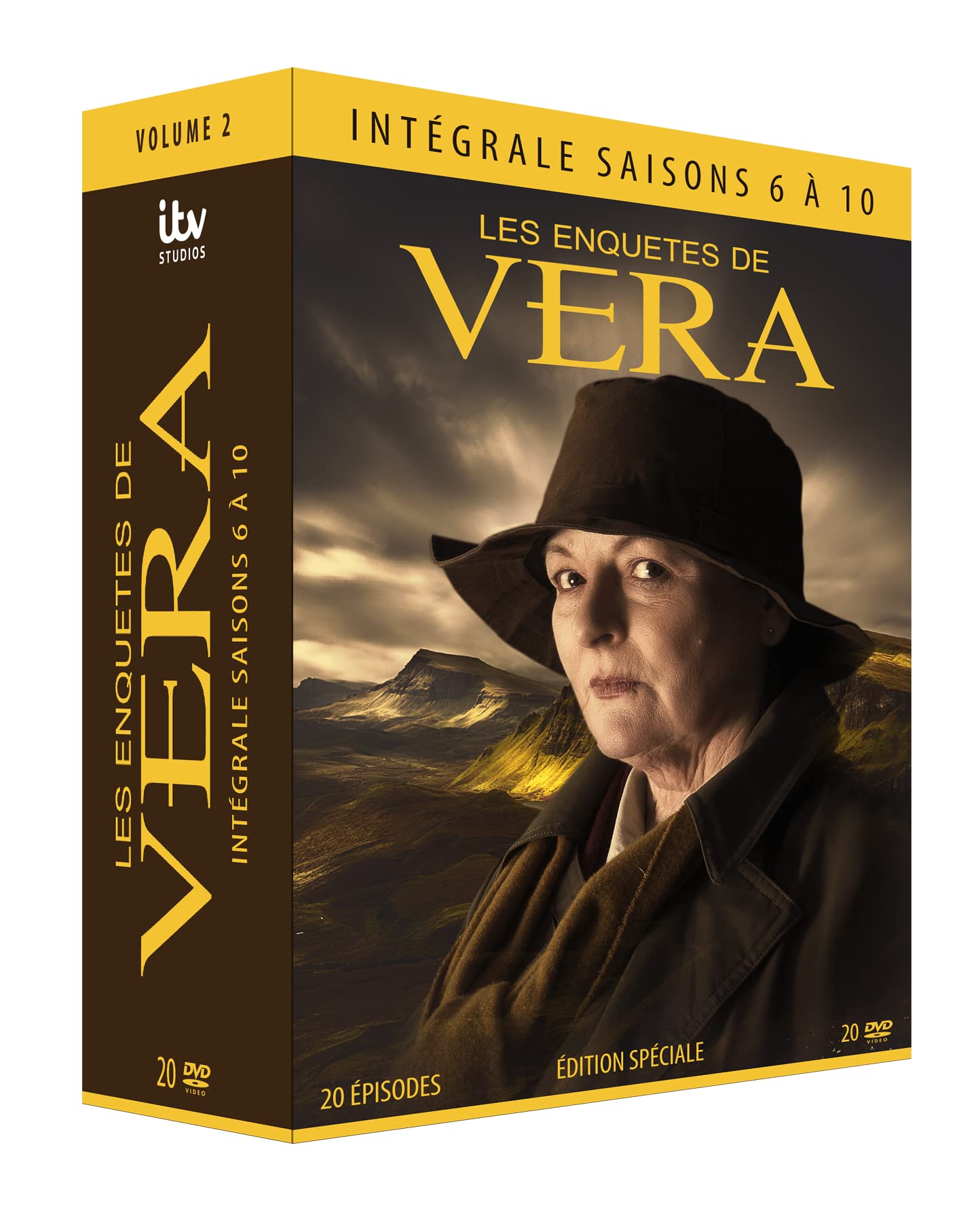 Les Enquêtes de Vera - Intégrale saisons 6-10 - Coffret 20 DVD dvd