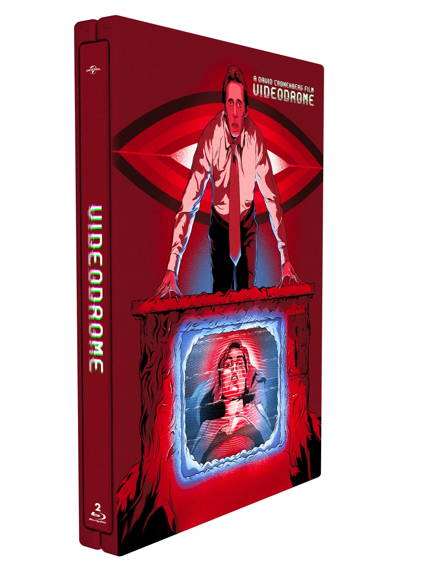 Edition française officielle - Videodrome - Steelbook - Edition spéciale 2 Blu-ray dvd