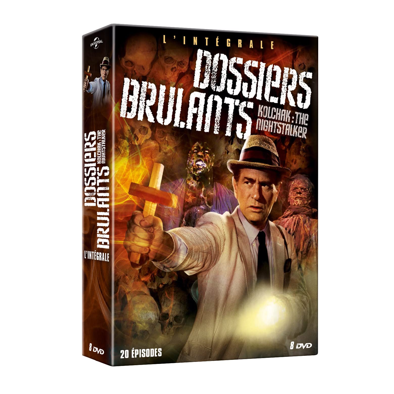 Edition officielle française - Dossiers brûlants - L'Intégrale - coffret 8 DVD dvd