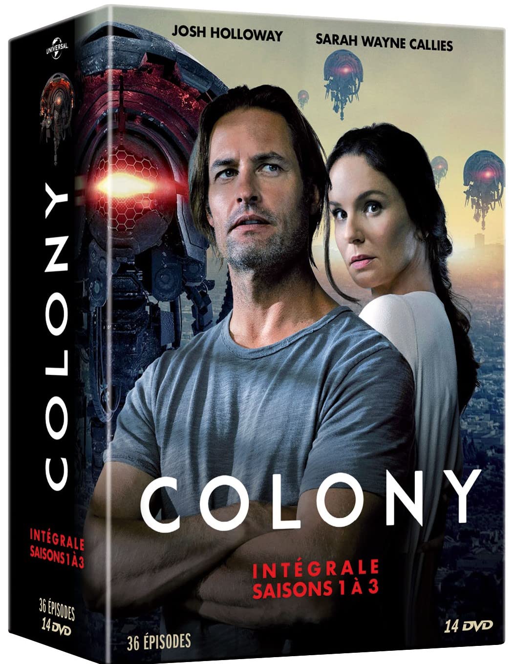 Edition française officielle - Colony - L'intégrale saisons 1 à 3 - Coffret 14 DVD Box sets