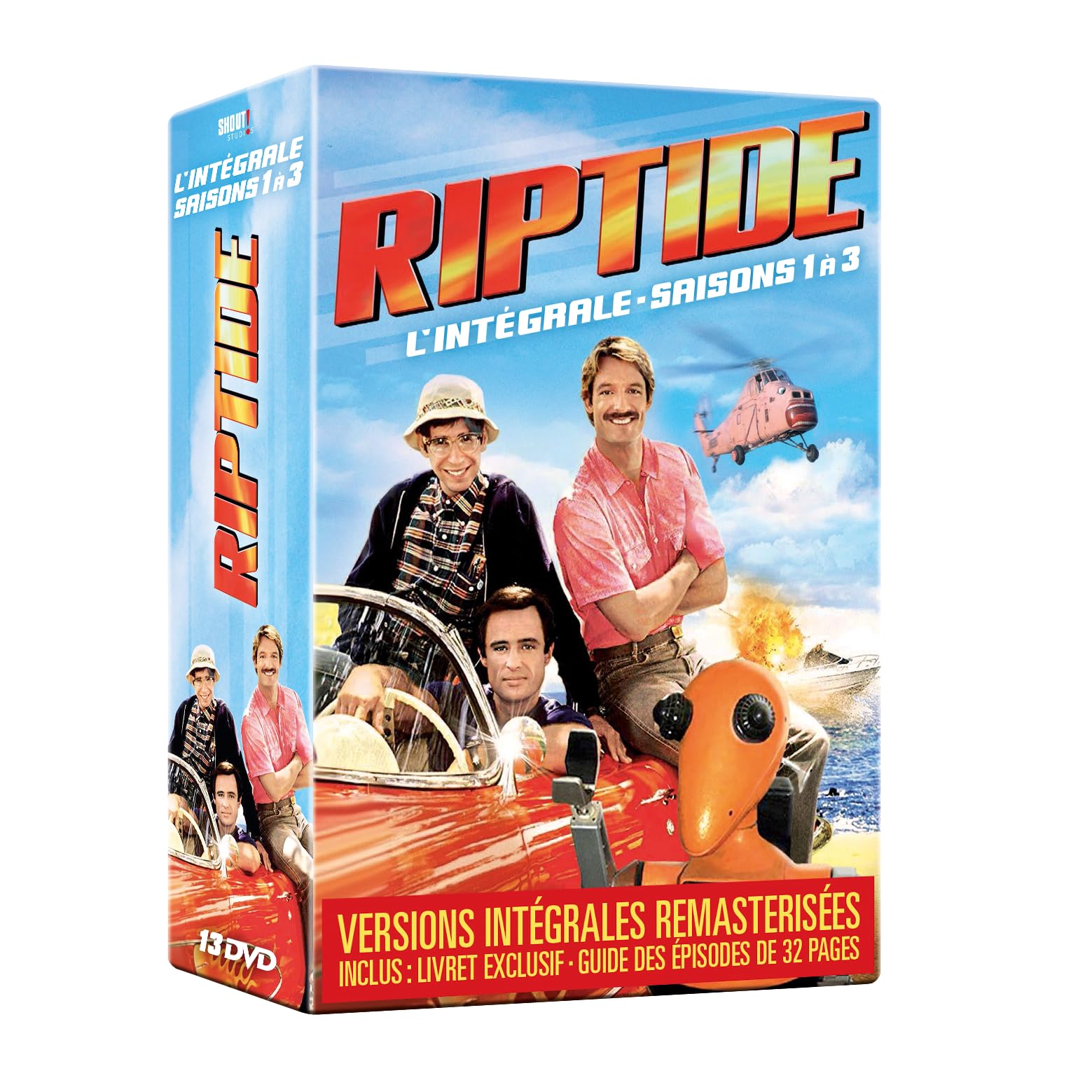 Edition française officielle - Riptide - L'Intégrale - Coffret 13 DVD + Livret 32 pages dvd