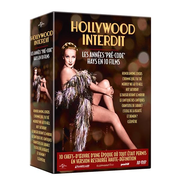 - Hollywood interdit - Les années Pré-code - Mediabook 10 DVD + Livret 96 pages - Edition Officielle en Langue Française Movies