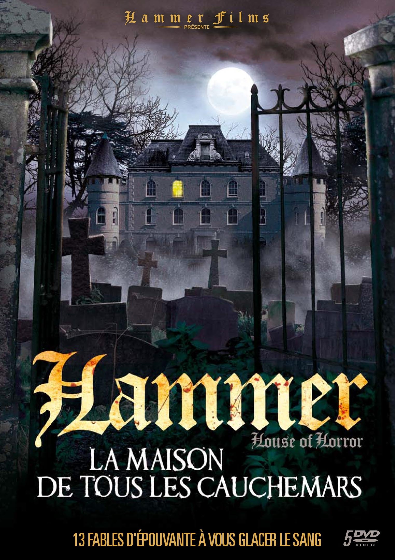 Edition française officielle - La Maison de tous les cauchemars - Coffret 5 DVD Box sets