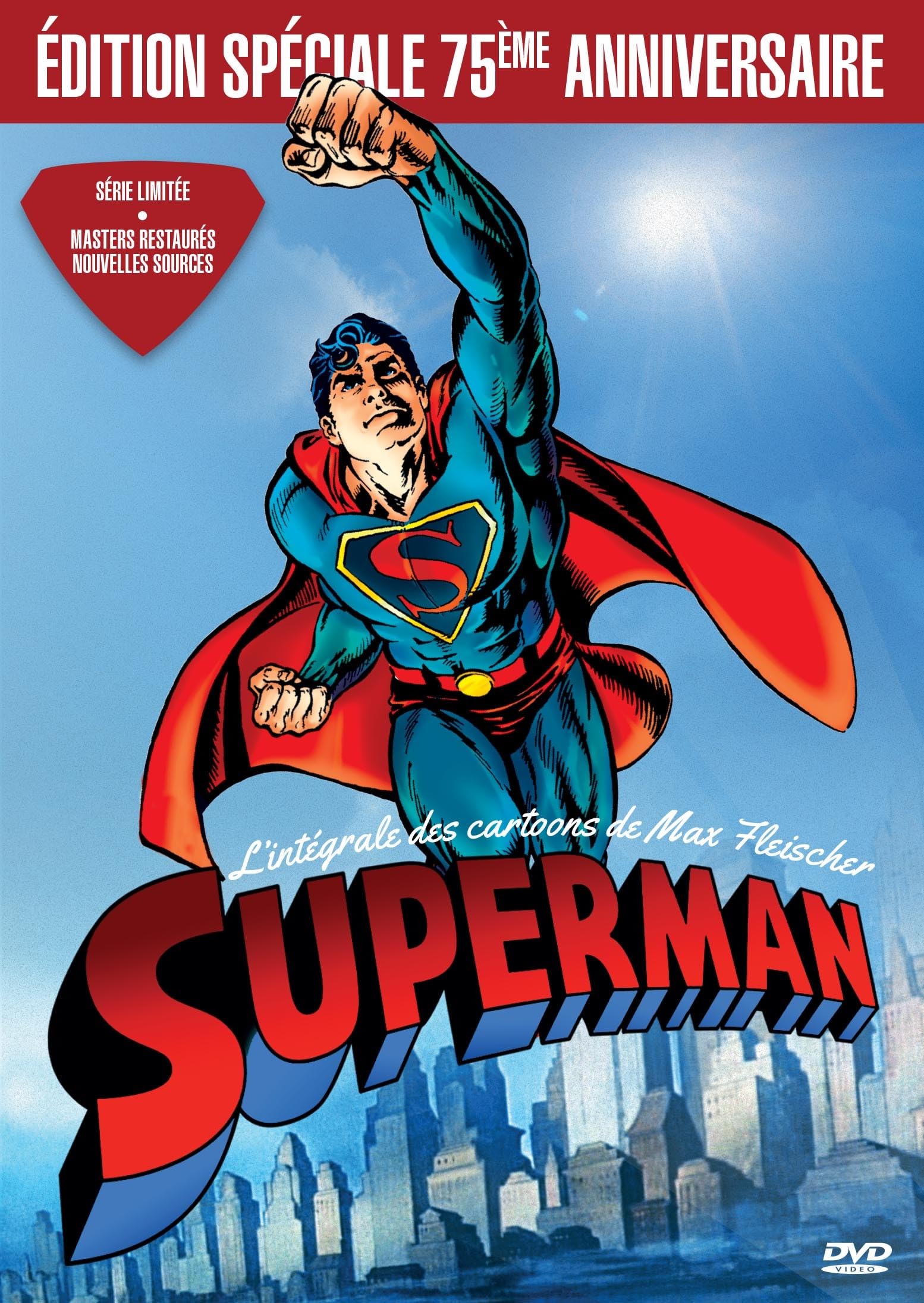 Fleischer's Superman-1941-1942-L'Intégrale de la série d'animation de Max Fleisher dvd