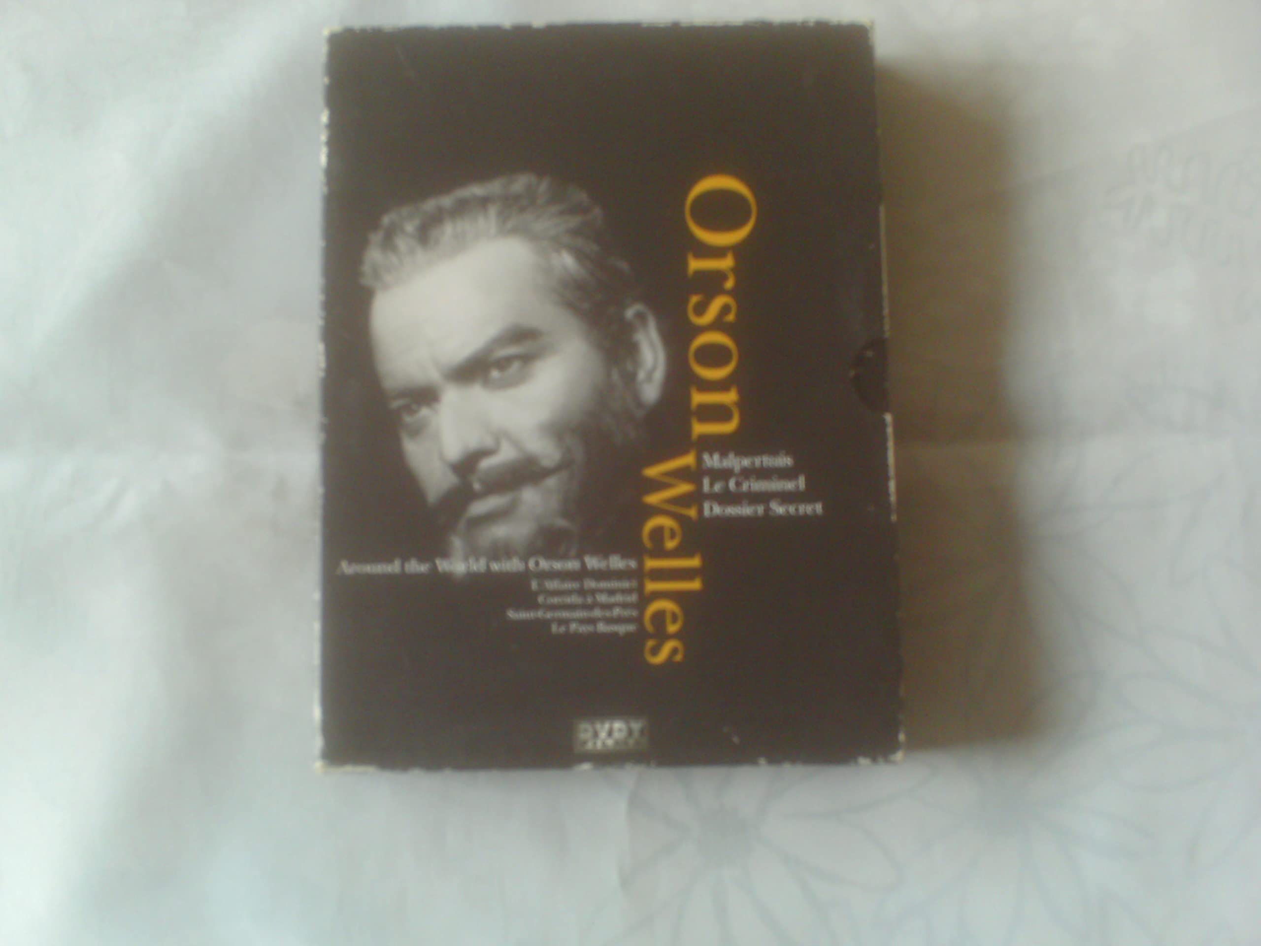 Coffret Orson Welles 4 DVD : Malpertuis / Le Criminel / Dossier secret / DVD Bonus Movies