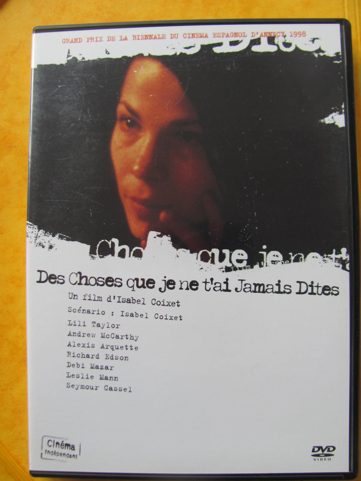 Des choses que je ne t'ai jamais dites Films