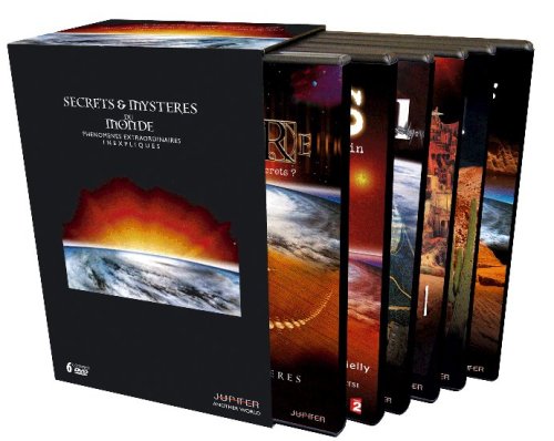 Coffret secrets et Mystères : zone 51 / ovnis / pyramides / Roswell / sphinx / cercles de culture - Coffret 6 DVD Films