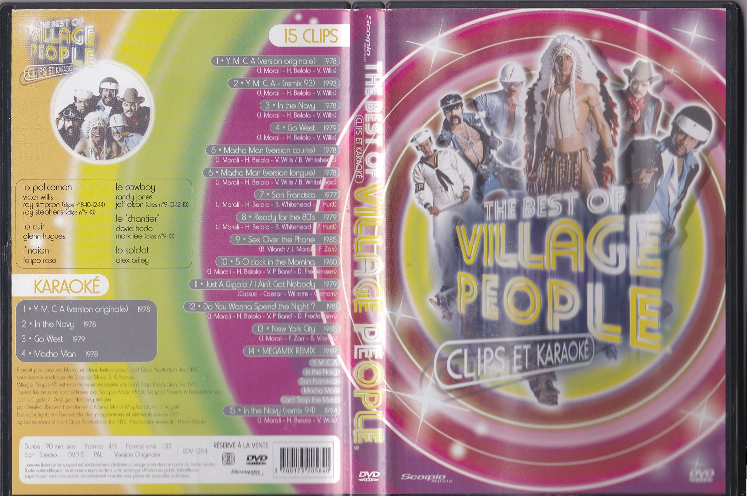 Village People : Clips et Karaoké Films