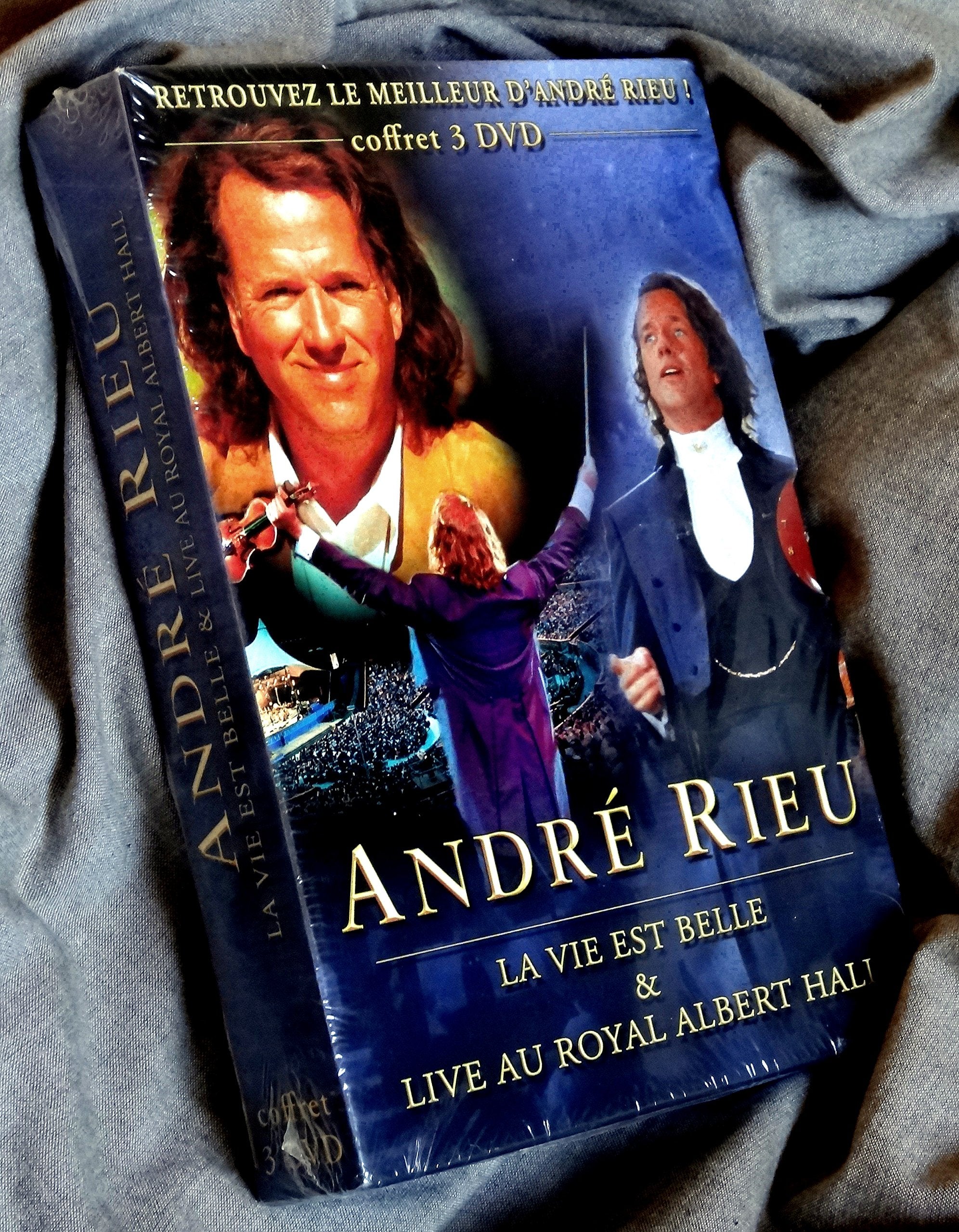 Coffret André Rieu : la vie est belle / Live au royal Albert Hall - Coffret 3 DVD Films