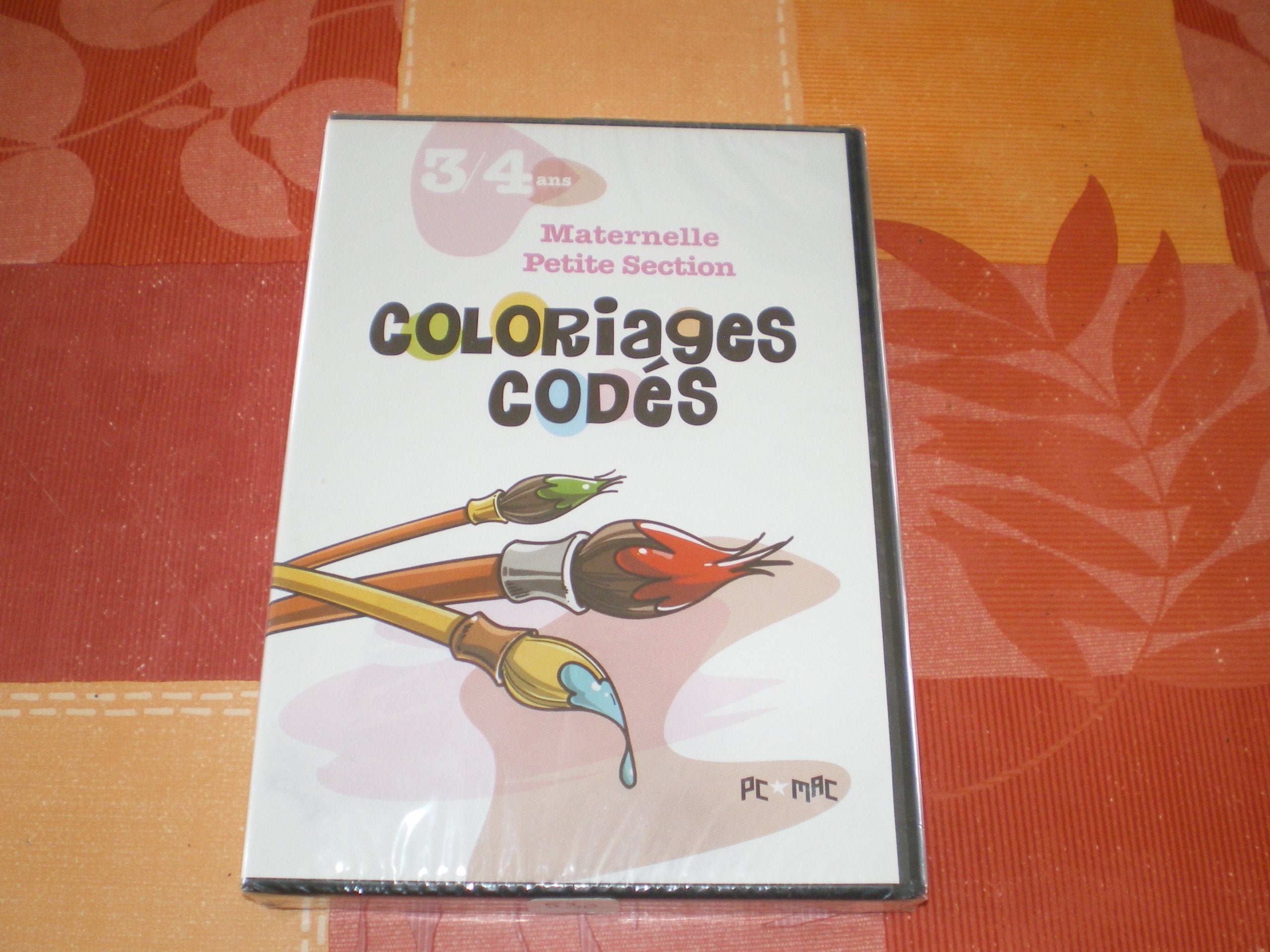 Coloriages codées - jeu PC ou mac (3- 4 ans: maternelle et petite section) game