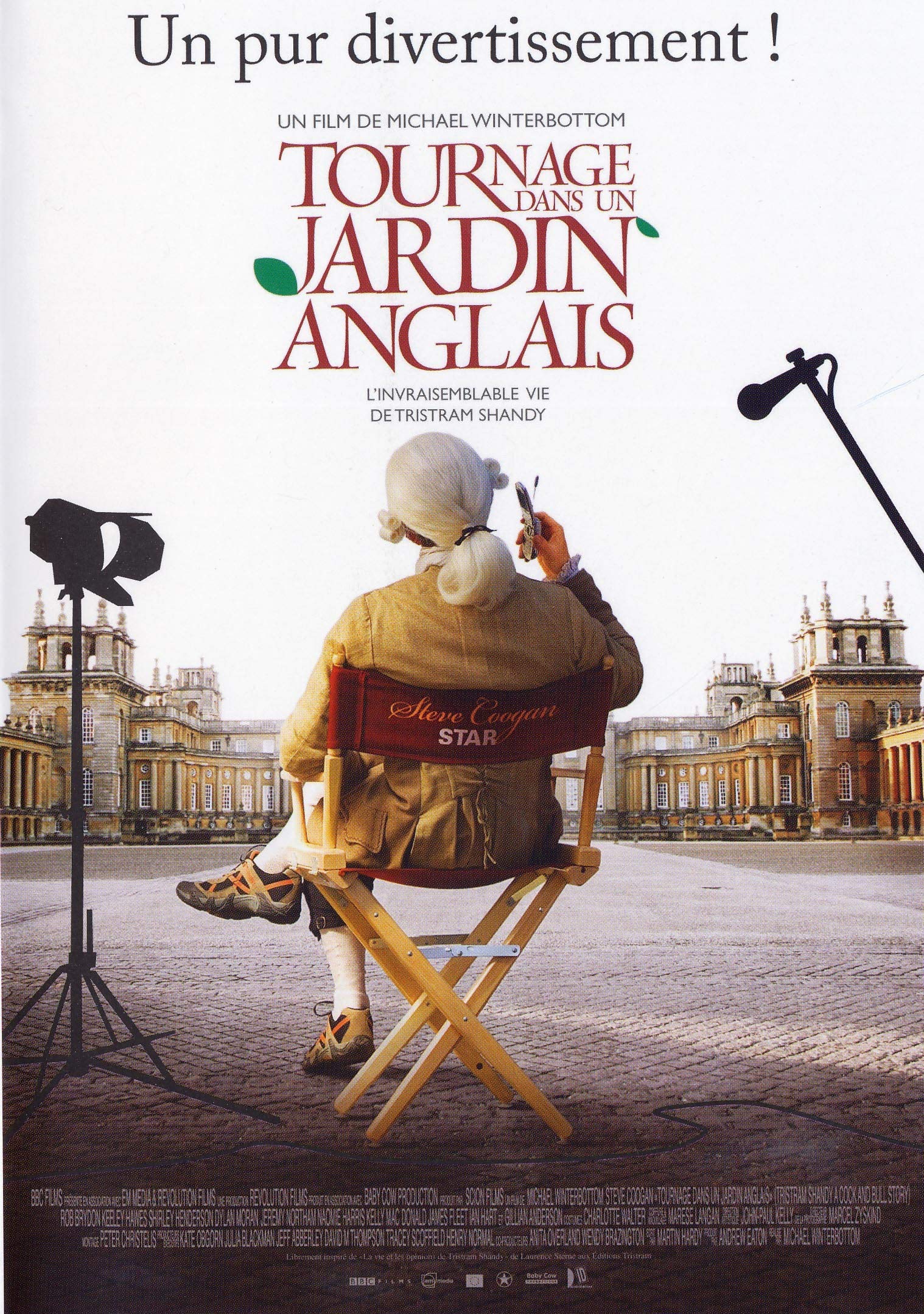 Tournage dans un jardin anglais Films