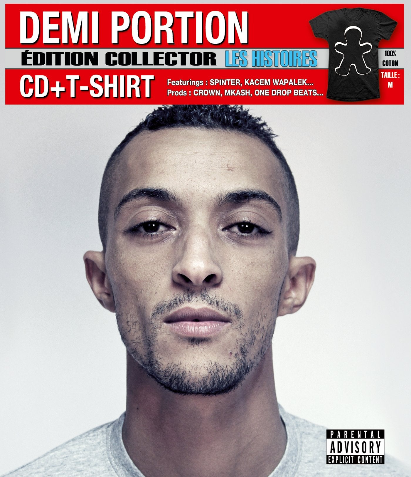 Les Histoires (Coffret Collector CD + T-Shirt) cd