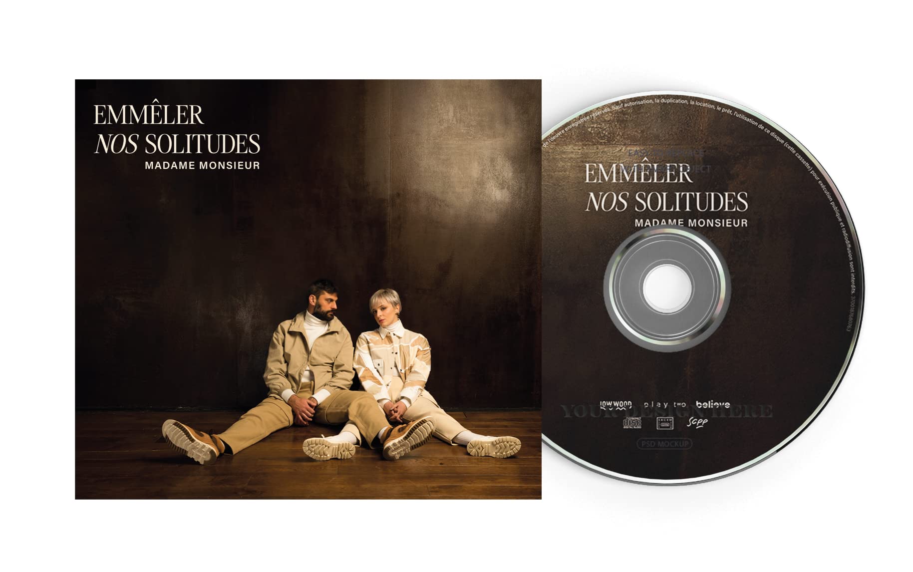 Emmêler Nos Solitudes cd