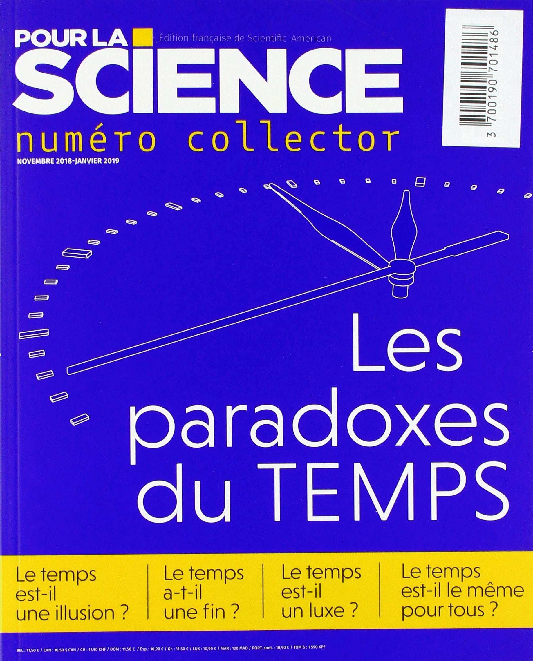 HORS SERIE PLS N.1 LES PARADOXES DU TEMPS (NOVEMBRE 2018) book