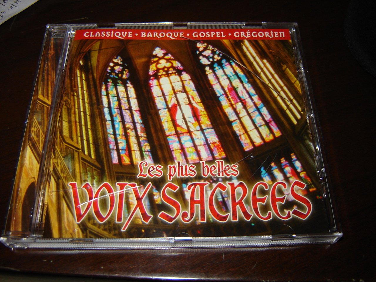 Les Plus Belles / VOIX SACREES / CALSSIQUE / BAROQUE / GOSPEL / GREGORIEN / W... cd