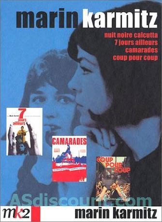 Coffret Marin Karmitz 4 DVD : Coup pour coup / Camarades / Sept jours ailleurs / Nuit noire, Calcutta Movies