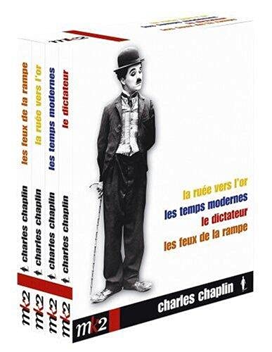 Coffret Charles Chaplin 4 DVD : Le Dictateur / Les Temps modernes / La Ruée vers l'or / Les Feux de la rampe Movies