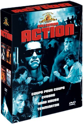 Coffret Action 4 DVD : Coups pour coups / Cyborg / Road House / Terminator dvd
